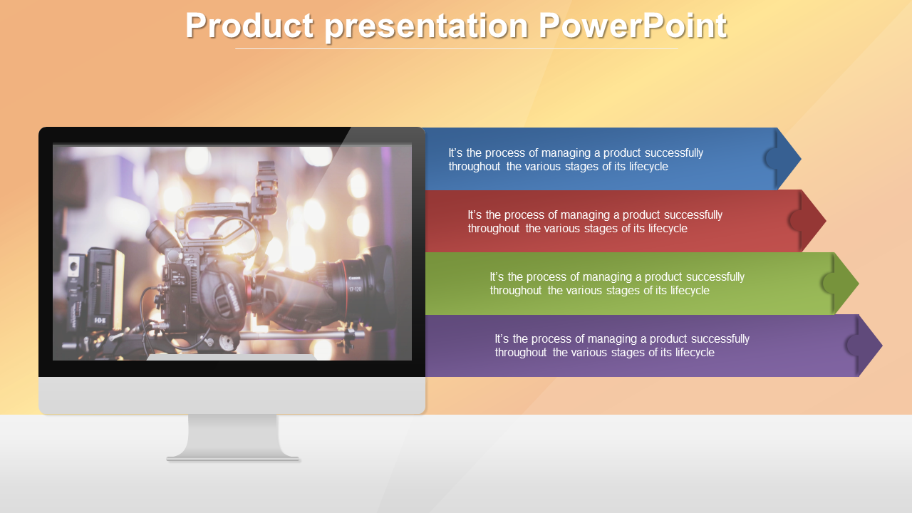 Product Presentation PowerPoint Templates